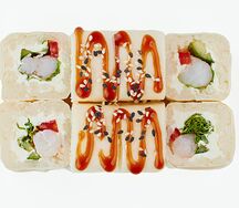 Хаару маки с креветкой