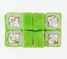 Калифорния с сыром и креветкой