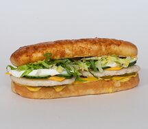 Сайка с котлетой куриной