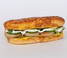 Сайка с биточками куриными