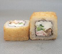 Жареный Унаги Кани