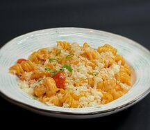 Паста с креветками