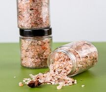 Розовая соль с Лавандой и Розмарином