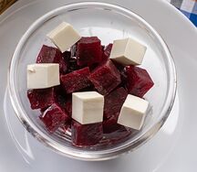 Свекла с сыром