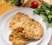 Котлета куриная с кабачками