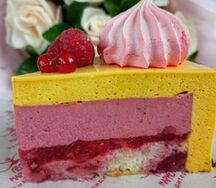 Кусочек торта Леди Мармелад