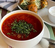 Борщ (по четным дням)