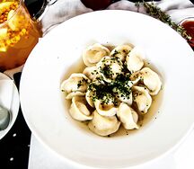 Пельмени с кроликом и индейкой