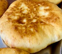 Хычин с сыром и картофелем