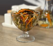 Салат с морской капустой