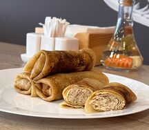 Блины Курица и грибы