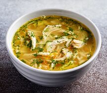 Лапша с курицей
