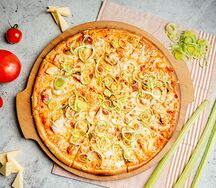 Пицца с морепродуктами