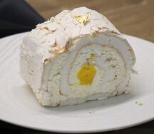 Меренговый рулет