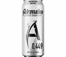 Adrenaline zero sugar 0.5л