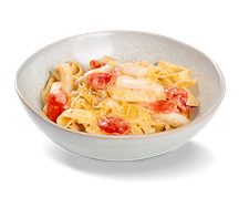 Сливочная паста с кальмарами