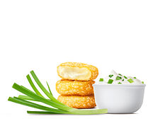 Сырные Медальоны Сметана и Лук (3 шт.)