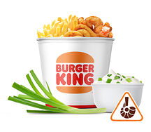 Кинг Букет «Креветки» Сметана и Лук