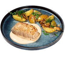 Корейка с беконом и фетой