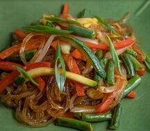 Харусами с овощами