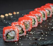 Ролл Калифорния с креветкой