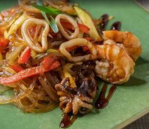 Харусами с морепродуктами