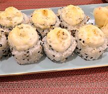 Запеченный ролл Хокайдо