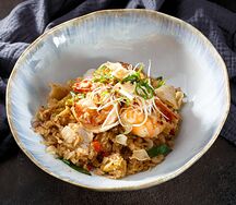 Жареный рис с морепродуктами