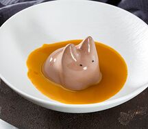 Панна котик Манговый мусс