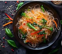 Фунчоза с курицей 