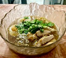 Рамен с курицей 