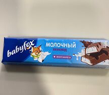Шоколадный батончик Babyfox