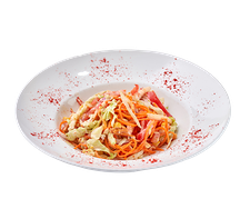 Салат с копченой грудкой