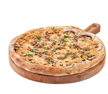 Пицца мясная делюкс