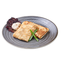 Блинчики с курицей и грибами