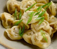 Пельмени по-домашнему с говядиной и курицей