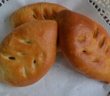 Пирожок Картошка-грибы