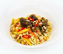 Плов с говядиной