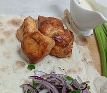 Шашлык из куриной грудки