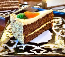 Морковный торт