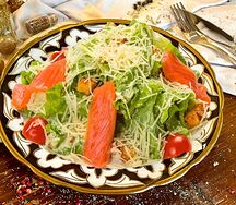 Цезарь с семгой