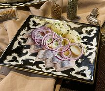 Сельдь с картофелем