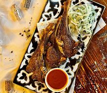 Шашлык из корейки молодого барашка