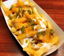 Френч Фрайз с сальсой