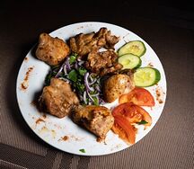 Шашлык из куриной грудки