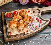 Шашлык из куриного бедра