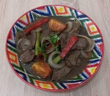 Мясо с овощами