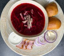 Борщ с говядиной