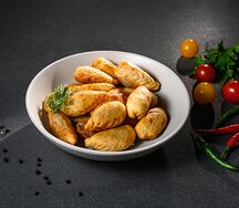 Жареные курзешки Мусташи с говядиной