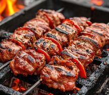 Шашлык из свиной шейки